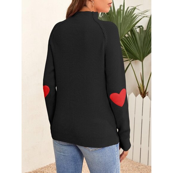 Women Oversized Knit Turtleneck Sweater Chunky Cozy Top Fall Casual - Picture 2 of 6